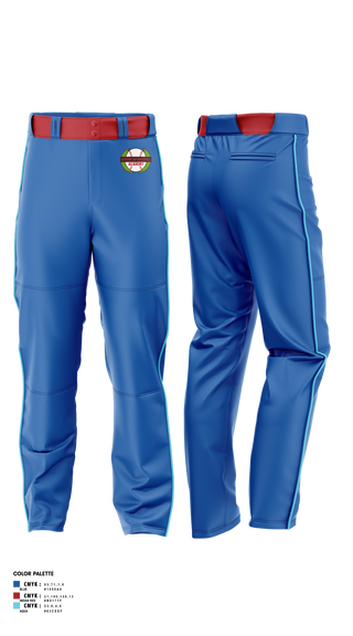 Dominican baseball Academy 36003266 Baseball Pants - 1