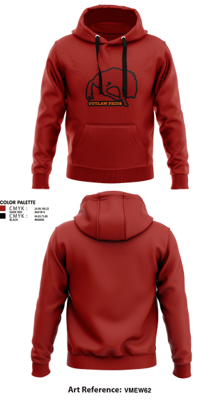 Rawlins Outlaws 4385978 Hoodie - 1