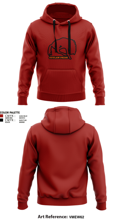 Rawlins Outlaws 4385978 Hoodie - 1