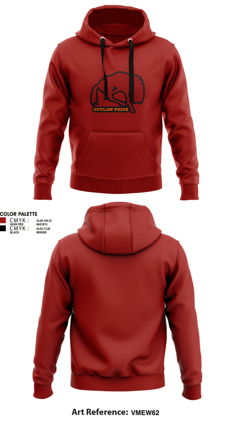 Rawlins Outlaws 4385978 Hoodie - 1