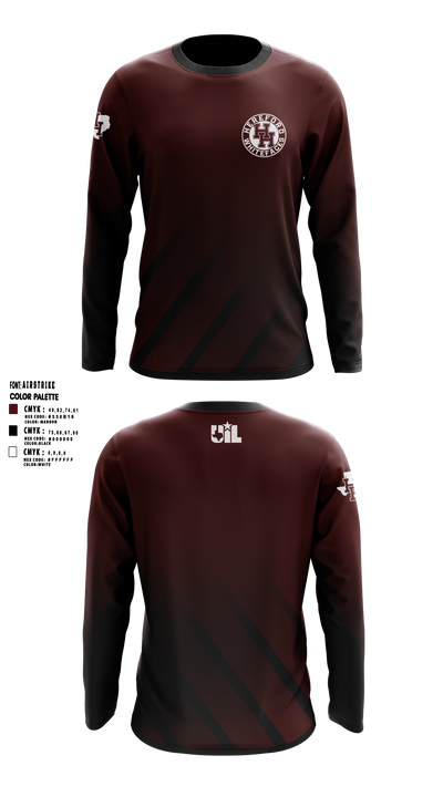 Hereford Whitefaces 43797089 Long Sleeve Performance Shirt 5