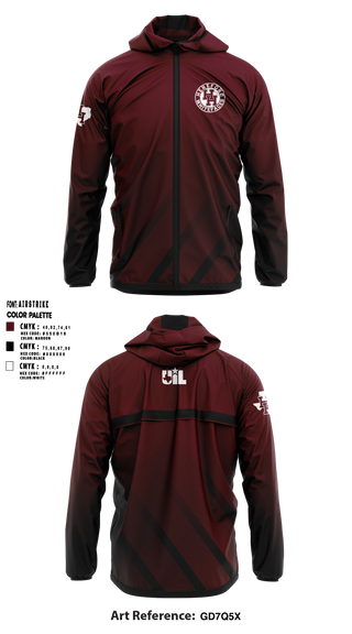 Hereford Whitefaces 43797089 Windbreaker - 5