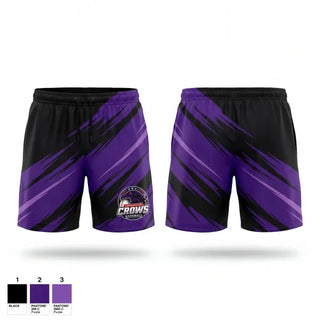 Athletic Shorts With Pockets, Loganville Crows, Baseball, Teamtime, Team time, sublimation, custom sports apparel, team uniforms, spirit wear, spiritwear, sports uniforms, custom shirts, team store, custom team store, fundraiser sports, apparel fundraiser