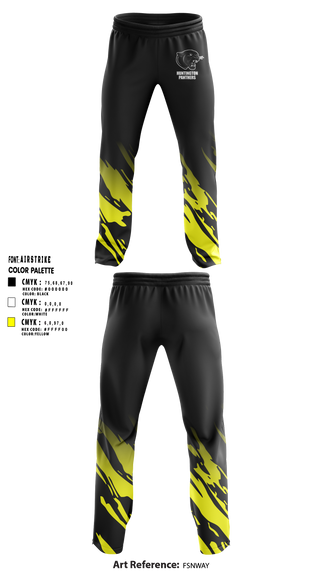 Huntington Junior High School Basketball 78559210 Sweatpants - 2