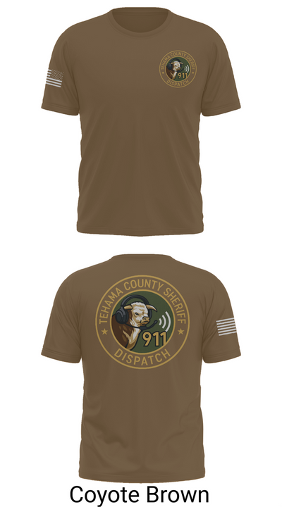 TCSO DISPATCH 56135562 Old School Cotton Feel Shirt - 10