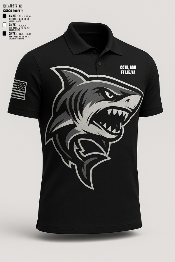 CCTD, ASU, FT LEE, VA 87367094 Short Sleeve Performance Polo - 1