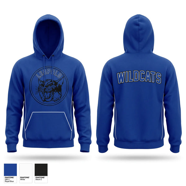 Hoodie, Leopold, Cross Country, Teamtime, Team time, sublimation, custom sports apparel, team uniforms, spirit wear, spiritwear, sports uniforms, custom shirts, team store, custom team store, fundraiser sports, apparel fundraiser