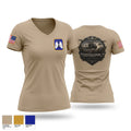 2-158 35327488 Women's Short Sleeve V-neck Shirt - 1