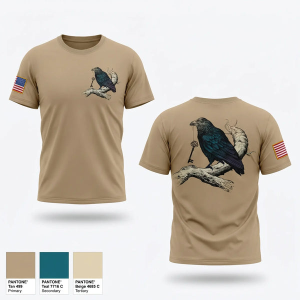 Old School Cotton Feel Shirt, 528th company, Army, Teamtime, Team time, sublimation, custom sports apparel, team uniforms, spirit wear, spiritwear, sports uniforms, custom shirts, team store, custom team store, fundraiser sports, apparel fundraiser