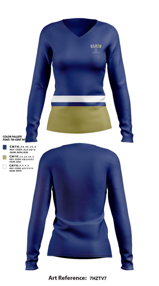 Womens Long Sleeve Vneck Shirt, Elkin High School Basketball, Women's Basketball, Teamtime, Team time, sublimation, custom sports apparel, team uniforms, spirit wear, spiritwear, sports uniforms, custom shirts, team store, custom team store, fundraiser sports, apparel fundraiser