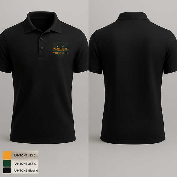 Porterville High School Wrestling 44351185 Short Sleeve Performance Polo - 1