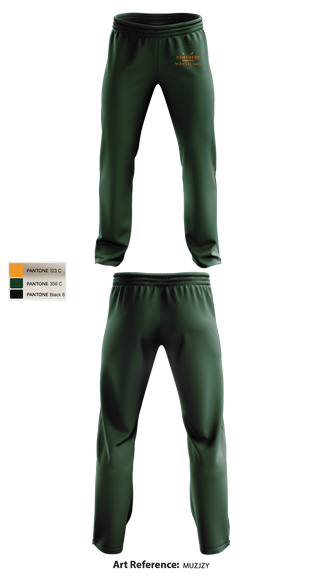 Porterville High School Wrestling 44351185 Sweatpants - 2