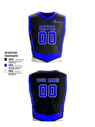Ravia Middle School Basketball 26724454 Mens Basketball Jersey - 1