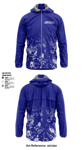 Brookfield R-III High School Basketball 85578294 Windbreaker - 1
