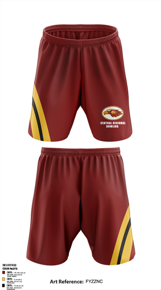 Central Regional Bowling 42780139 Athletic Shorts With Pockets - 1