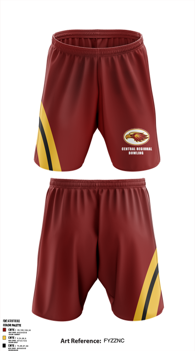 Central Regional Bowling 42780139 Athletic Shorts With Pockets - 1