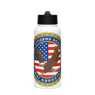 Bishop Paiute EMO/ Hazardous Fiels Reduction 49408789 Stainless Steel Water Bottle with a Straw Lid