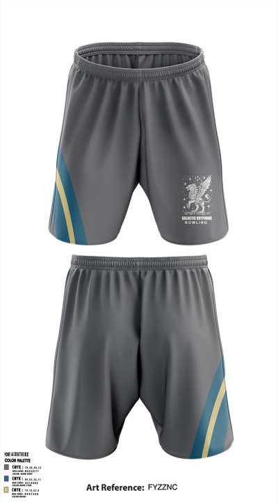 Galactic Gryphons 31863886 Athletic Shorts With Pockets - 1