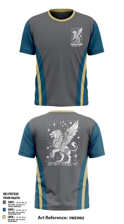 Galactic Gryphons 31863886 Old School Cotton Feel Shirt - 1