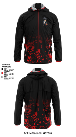 Retro Basketball Club Windbreaker - 1