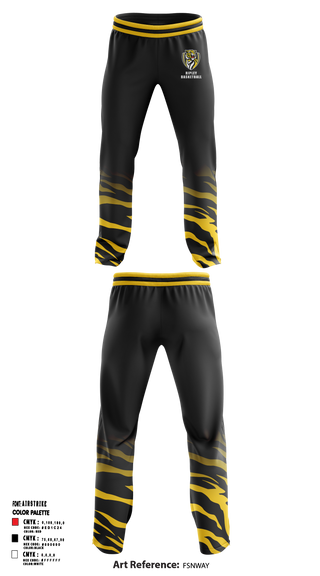 Ripley Middle School Basketball 22825718 Sweatpants - 1