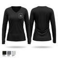 Tarrant County Hospital Police BulldogsB Days Women's Long Sleeve V-neck Shirt - 1