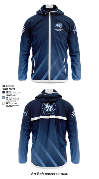 Indian River Wolves 97303805 Windbreaker - 1