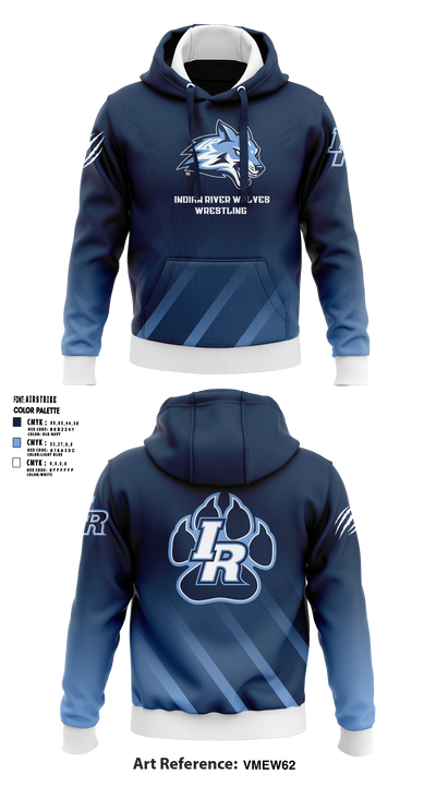 Indian River Wolves 97303805 Hoodie - 1