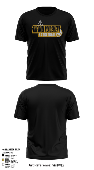 Short Sleeve Performance Shirt, Ball Placement, Men's Basketball, Teamtime, Team time, sublimation, custom sports apparel, team uniforms, spirit wear, spiritwear, sports uniforms, custom shirts, team store, custom team store, fundraiser sports, apparel fundraiser