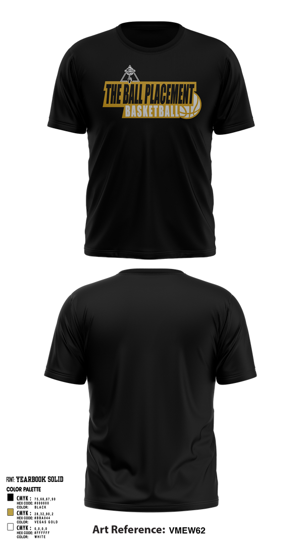 Short Sleeve Performance Shirt, Ball Placement, Men's Basketball, Teamtime, Team time, sublimation, custom sports apparel, team uniforms, spirit wear, spiritwear, sports uniforms, custom shirts, team store, custom team store, fundraiser sports, apparel fundraiser