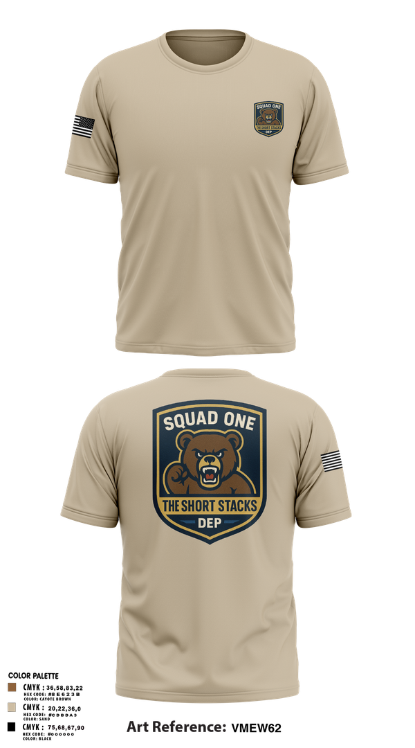Short Sleeve Performance Shirt, DEP Police Squad One, , Teamtime, Team time, sublimation, custom sports apparel, team uniforms, spirit wear, spiritwear, sports uniforms, custom shirts, team store, custom team store, fundraiser sports, apparel fundraiser