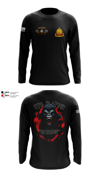Long Sleeve Performance Shirt, Echo Company, , Teamtime, Team time, sublimation, custom sports apparel, team uniforms, spirit wear, spiritwear, sports uniforms, custom shirts, team store, custom team store, fundraiser sports, apparel fundraiser