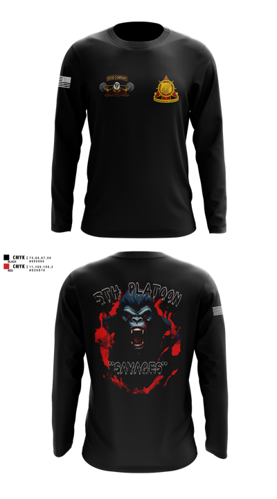 Echo Company 66068178 Long Sleeve Performance Shirt 18