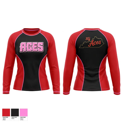 Ky Aces Long Sleeve Performance Shirt 1