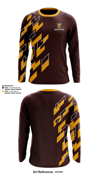 Long Sleeve Performance Shirt, Brookville High School Band, Spirit Store, Teamtime, Team time, sublimation, custom sports apparel, team uniforms, spirit wear, spiritwear, sports uniforms, custom shirts, team store, custom team store, fundraiser sports, apparel fundraiser