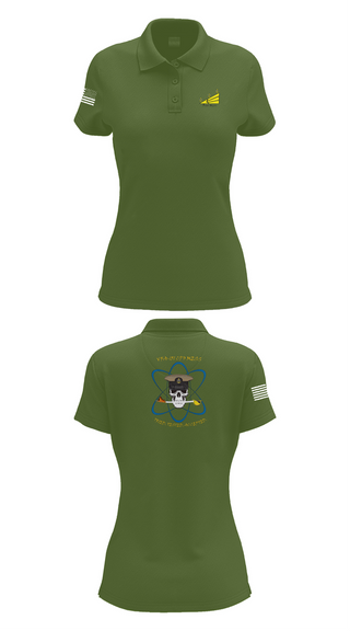Womens Short Sleeve Performance Polo, VFA-151, , Teamtime, Team time, sublimation, custom sports apparel, team uniforms, spirit wear, spiritwear, sports uniforms, custom shirts, team store, custom team store, fundraiser sports, apparel fundraiser