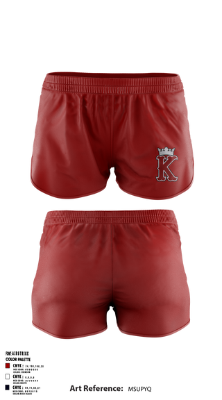 Kings Regiment Marching Band 35916061 Women's Shorts - 1