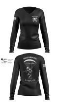 1-1 SFG (A) MOF Women's Long Sleeve V-neck Shirt - 100