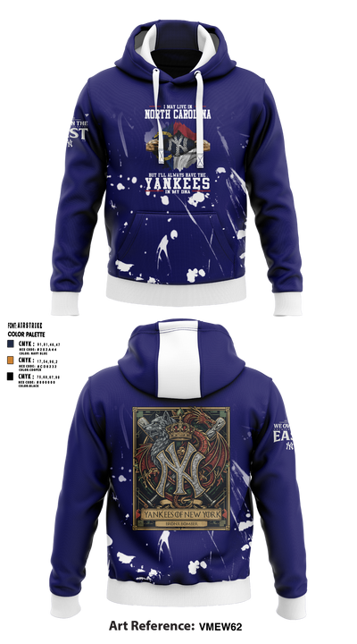 New York Yankees 78094179 Hoodie - 1