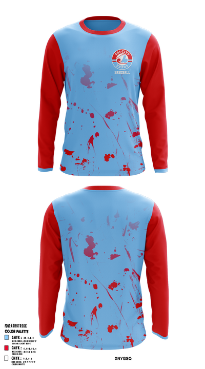 Tri-City Expos 35265208 Long Sleeve Performance Shirt 1