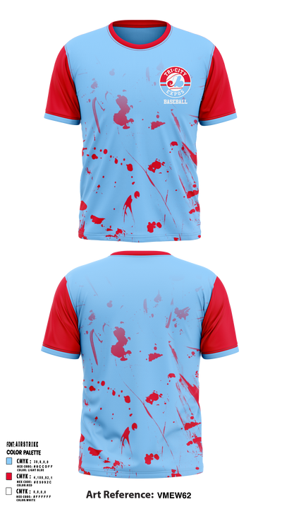 Tri-City Expos 35265208 Short Sleeve Performance Shirt - 1