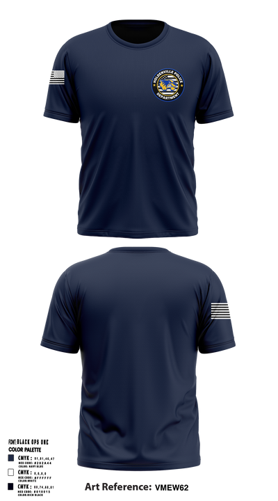 Holdenville PD 19180608 Old School Cotton Feel Shirt - 1