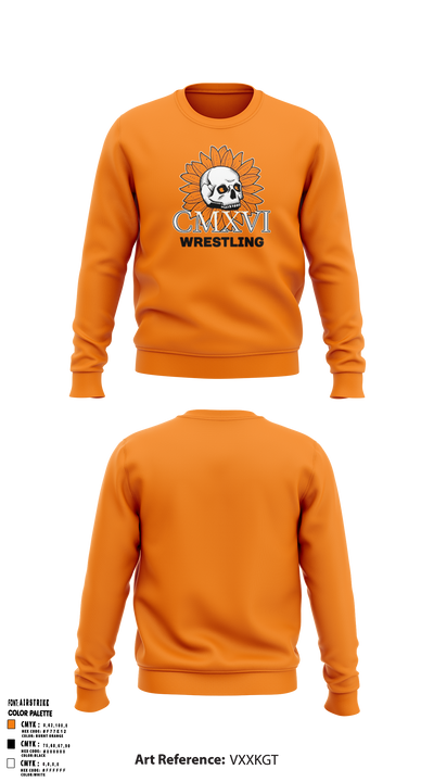 Nine 16 Wrestling Club 58954215 Crew Neck Sweatshirt - 1
