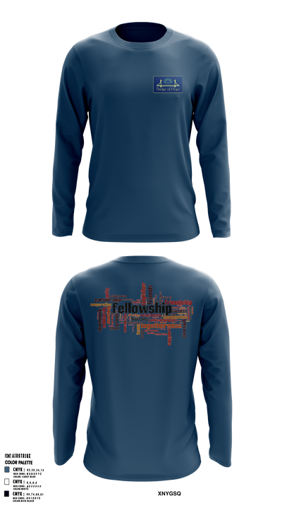 Bridge of Hope 1822599 Long Sleeve Performance Shirt 1