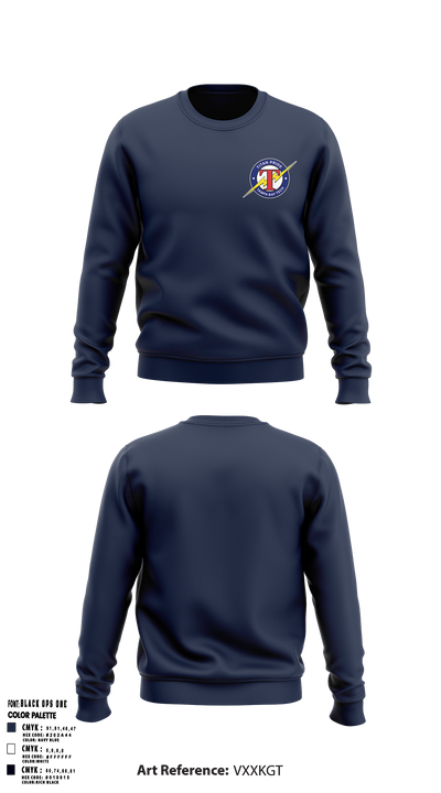 Tampa Bay Technical High School Crew Neck Sweatshirt - 1