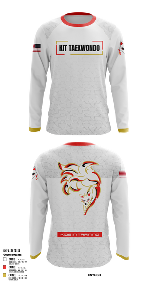 KIT Taekwondo 25012560 Long Sleeve Performance Shirt 2