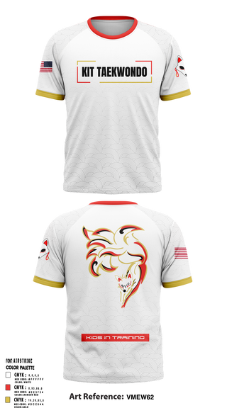 KIT Taekwondo 25012560 Short Sleeve Performance Shirt - 2 (1)