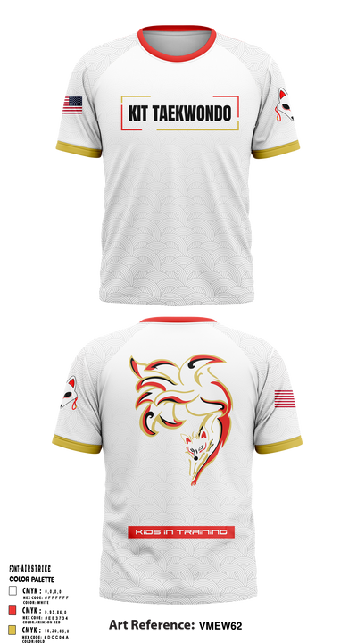 KIT Taekwondo 25012560 Short Sleeve Performance Shirt - 2 (1)