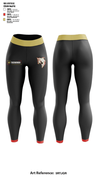KIT Taekwondo 25012560 Womens Leggings - 1