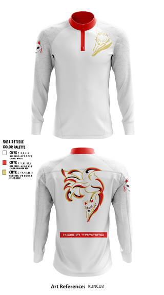 KIT Taekwondo 25012560 Quarter Zip Jacket - 4